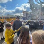 Morgan Co Safety Day Kids with truck