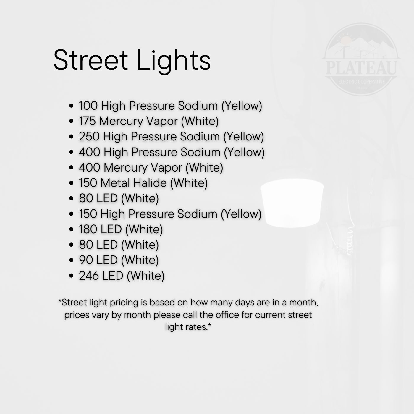 Street light info2- website Street light info2- website
